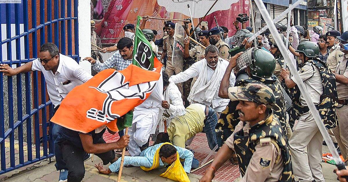Bihar: BJP leader dies allegedly after police lathicharge during opposition protest in Patna